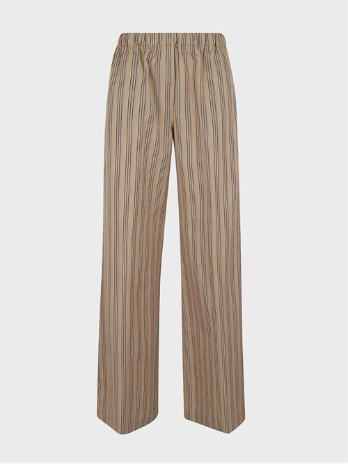 Wide-leg striped cotton pants ANTONELLI FIRENZE | L8737Q693B251